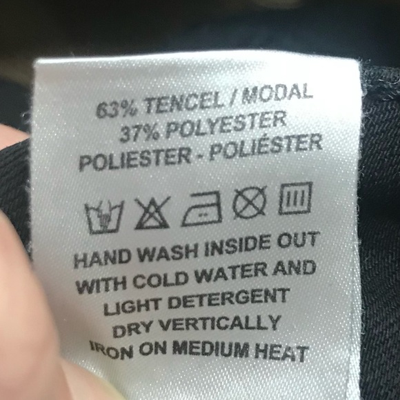 DL1961 Black Skinny Jeans size 28 - Great Condition - Stretch Denim Mid Rise - Picture 9 of 9